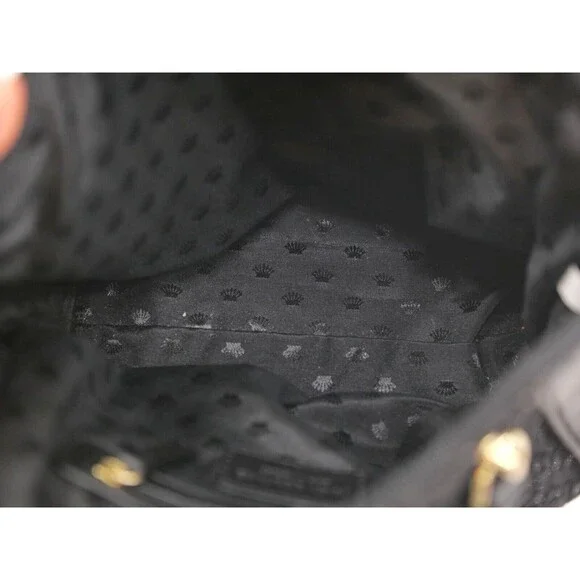 Juicy‎ Couture Black Sparkle and Gold Accent purse Strap - Picture 7 of 9